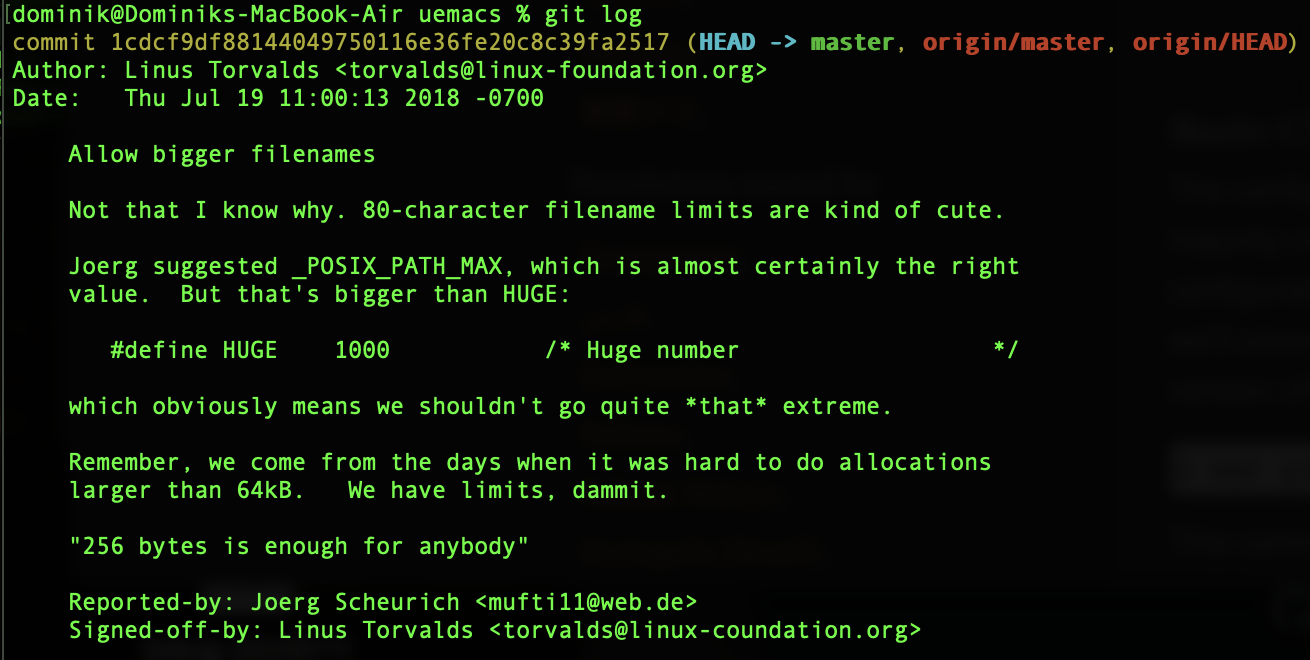 Verified and signed Commit on GitHub