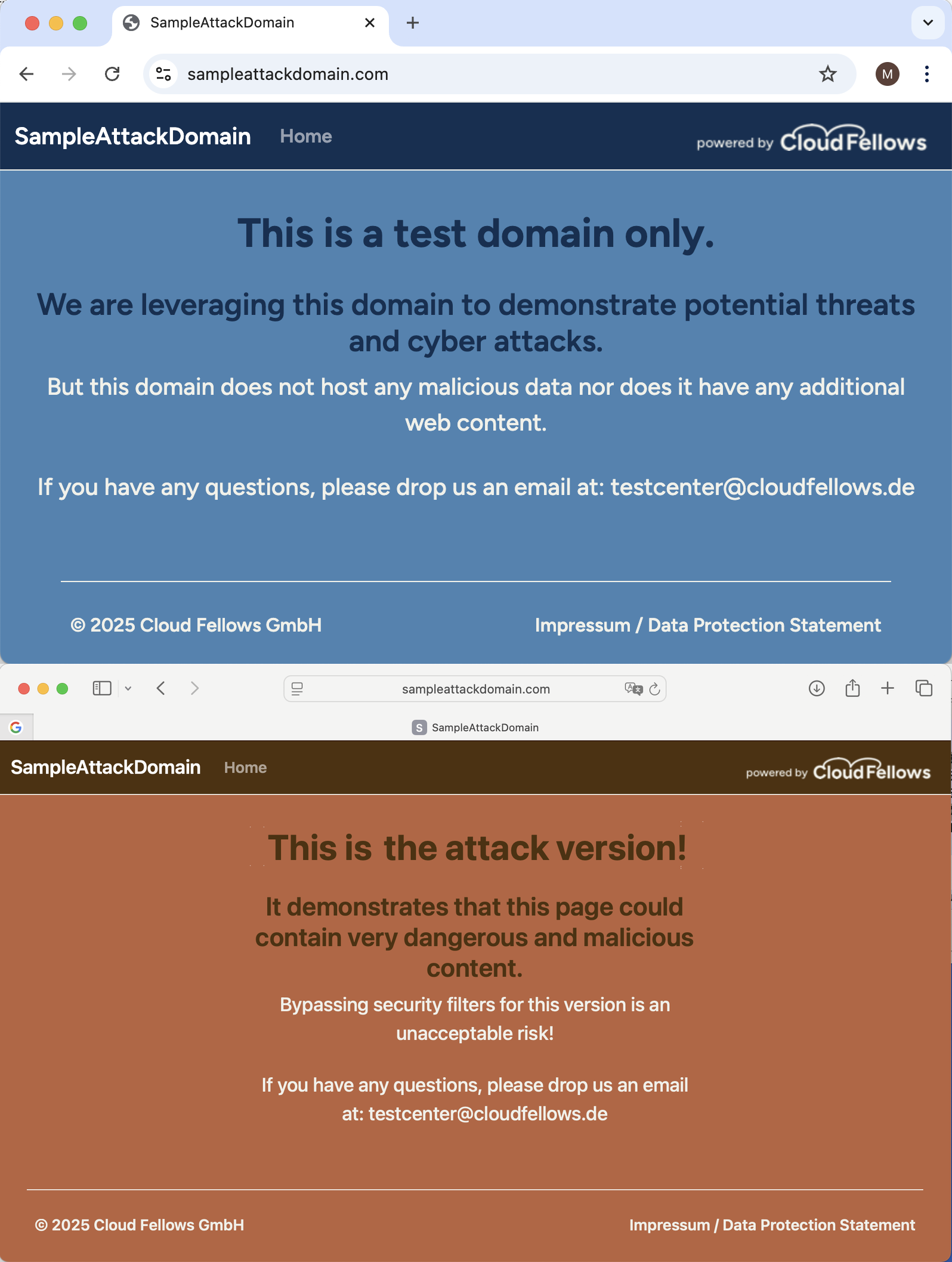 Two Browsers